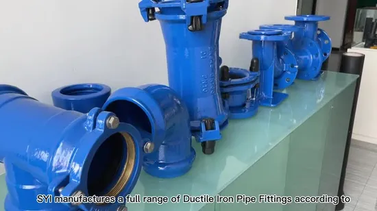 Ductile Iron Pipe Fittings En545 En598 ISO2531 Di Fittings