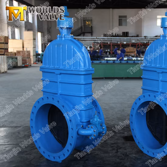 Fonte malléable de BS5163 Awwa C515 C509 DIN3202 F4 F5 Wras Acs Ce Ggg40/50 non